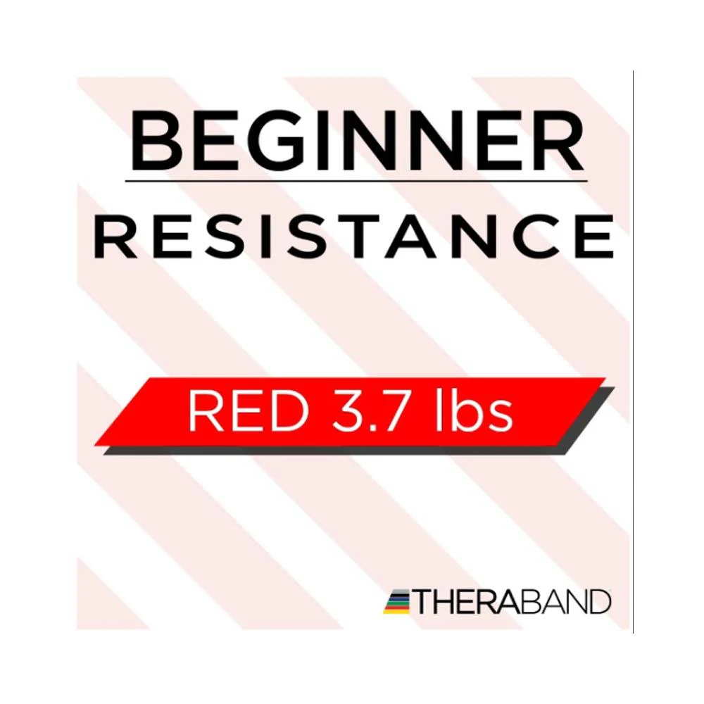Thera-Band Resistance Band 8" Red - Image 5