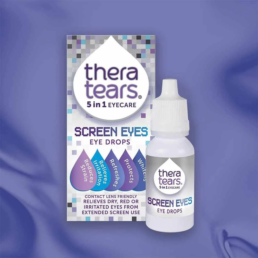 Thera Tears Screen Eyes Eye Drops 10ml - Image 2