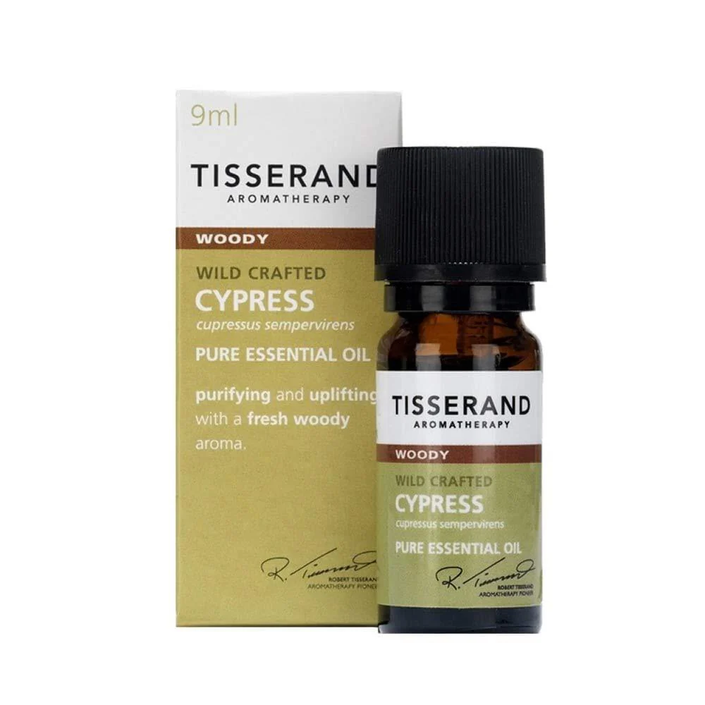 Tisserand Cypress Pure Essential Oil 9ml