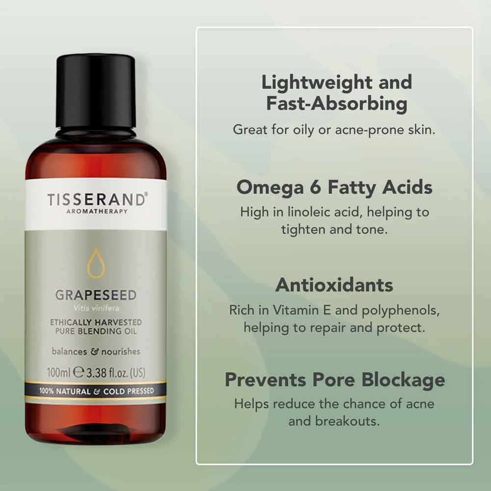 Tisserand Grapeseed Pure Blending Oil 100ml - Image 3