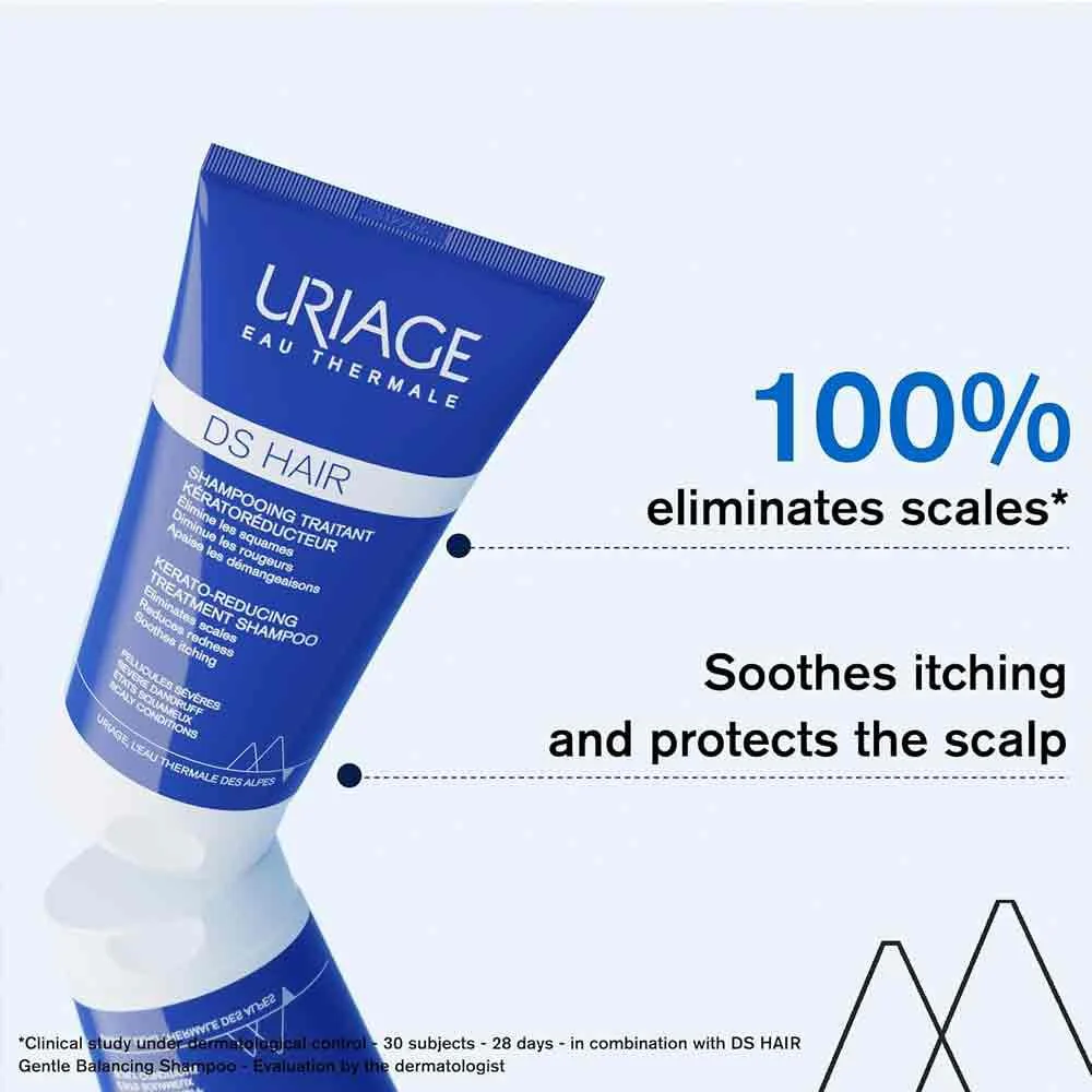 Uriage DS Hair Kerato Reducing Treatment Shampoo 150ml - Image 3