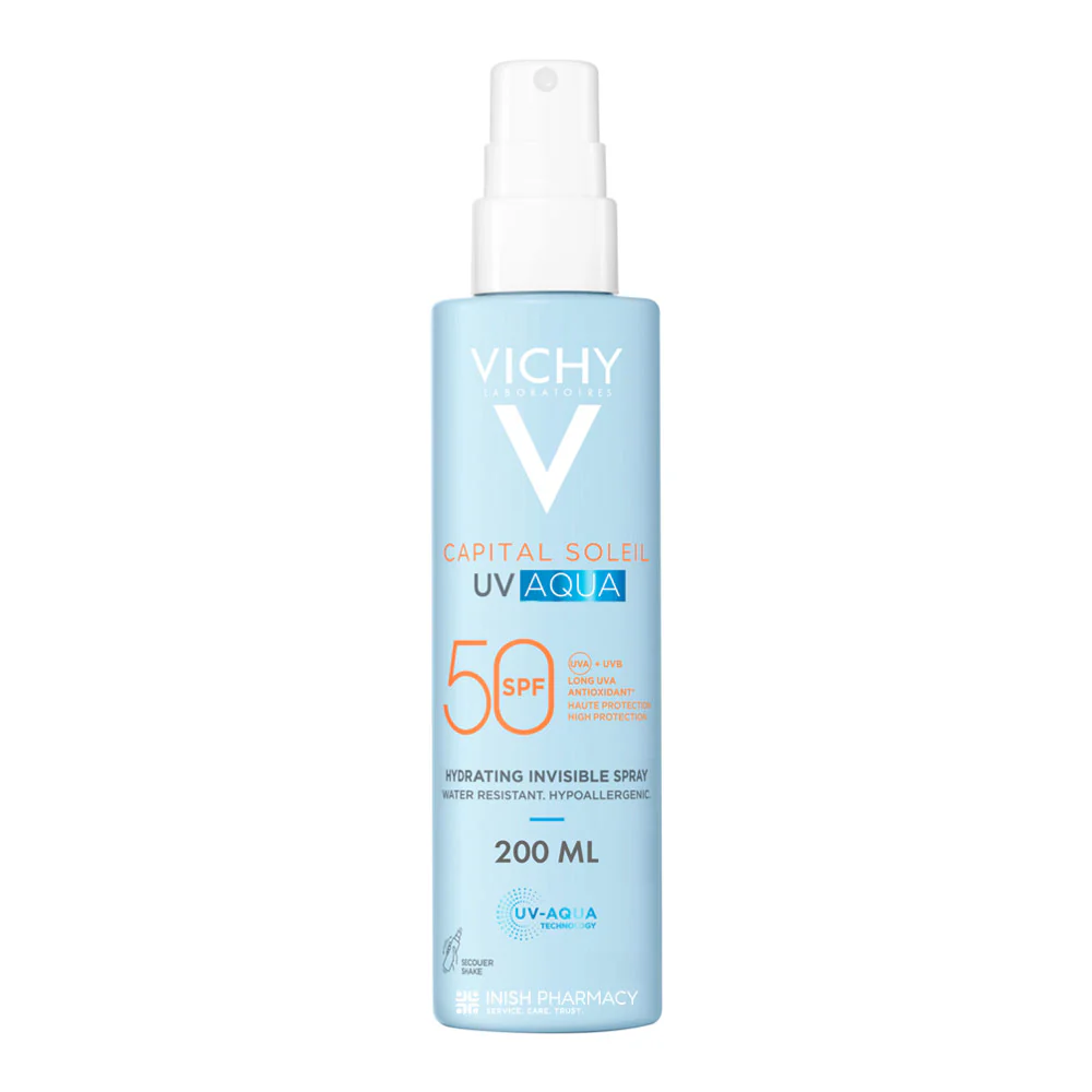 Vichy Capital Soleil UV Aqua Spray Invisible Hydratant SPF50 200ml