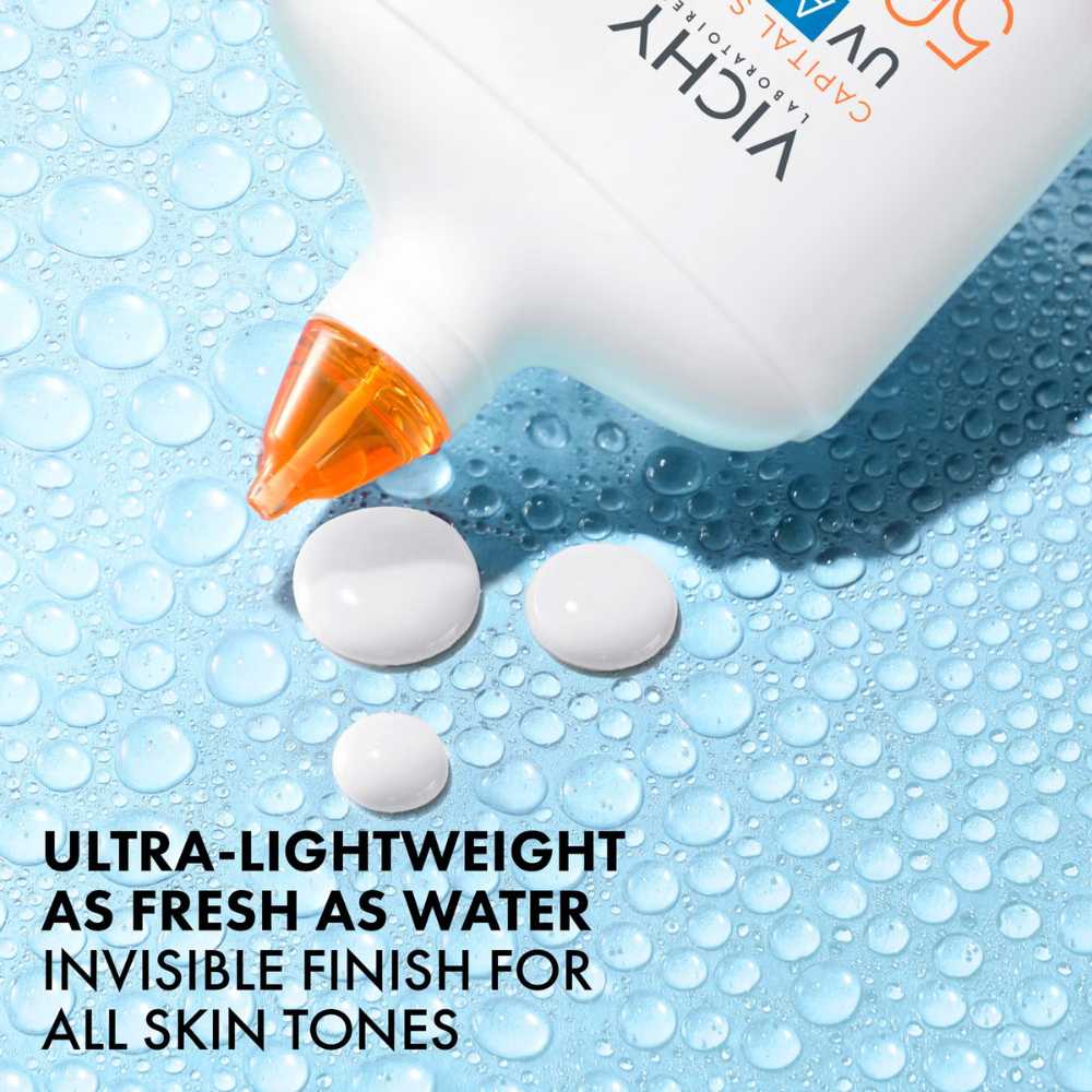 Vichy Capital Soleil UV Aqua Fluide Invisible Hydratant SPF50 50ml - Image 3