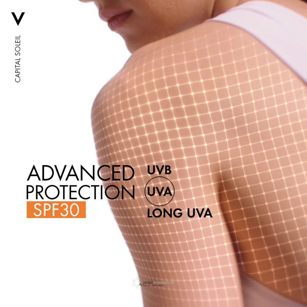 Vichy Capital Soleil Protective Water Tan Enhancing SPF30 200ml - Image 4