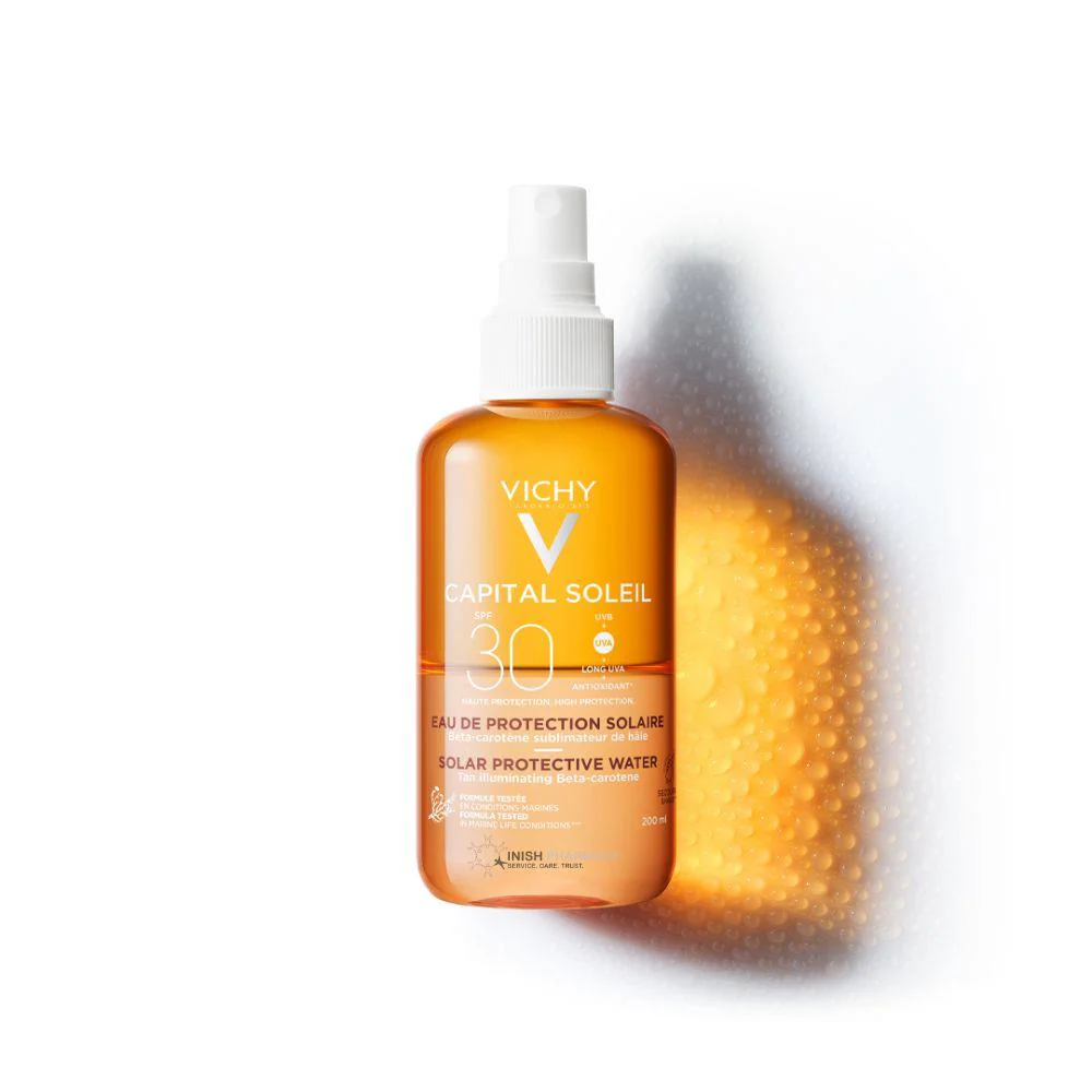 Vichy Capital Soleil Protective Water Tan Enhancing SPF30 200ml - Image 6