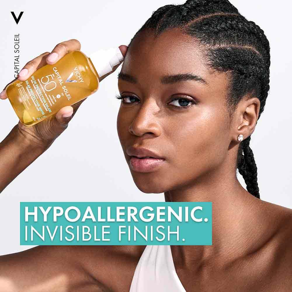 Vichy Capital Soleil Solar Protective Water Hydrating SPF50 200ml - Image 3