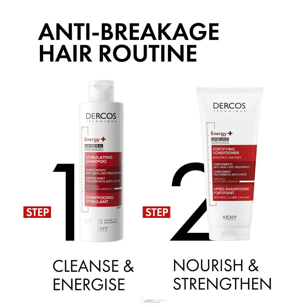Vichy Dercos Energy+ Stimulating Shampoo 200ml - Image 7