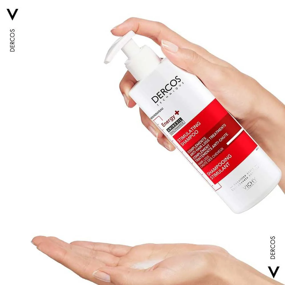 Vichy Dercos Energy+ Stimulating Shampoo 400ml - Image 2