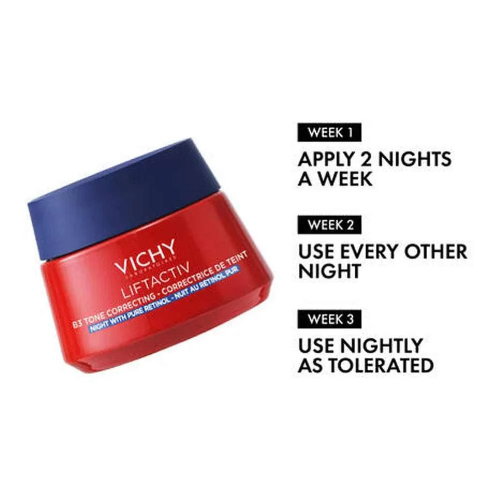 Vichy Liftactiv B3 & Retinol Night Cream 50ml - Image 2