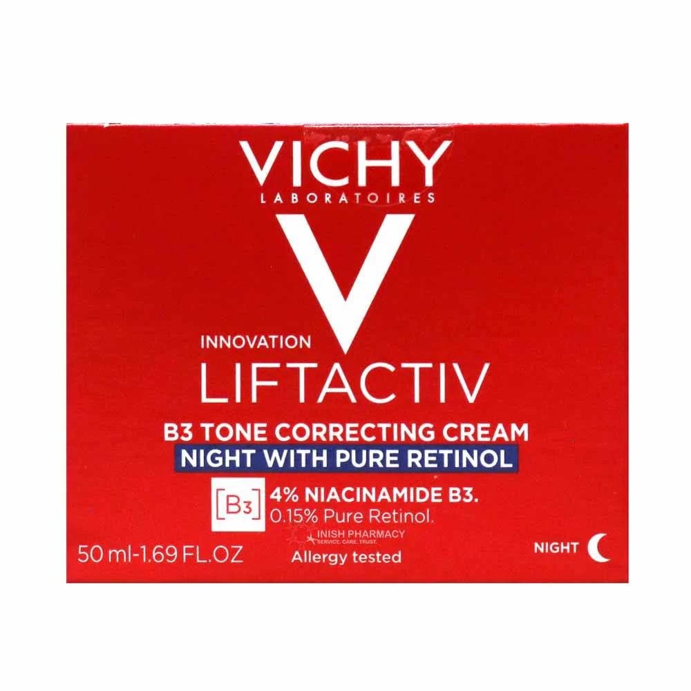 Vichy Liftactiv B3 & Retinol Night Cream 50ml - Image 3