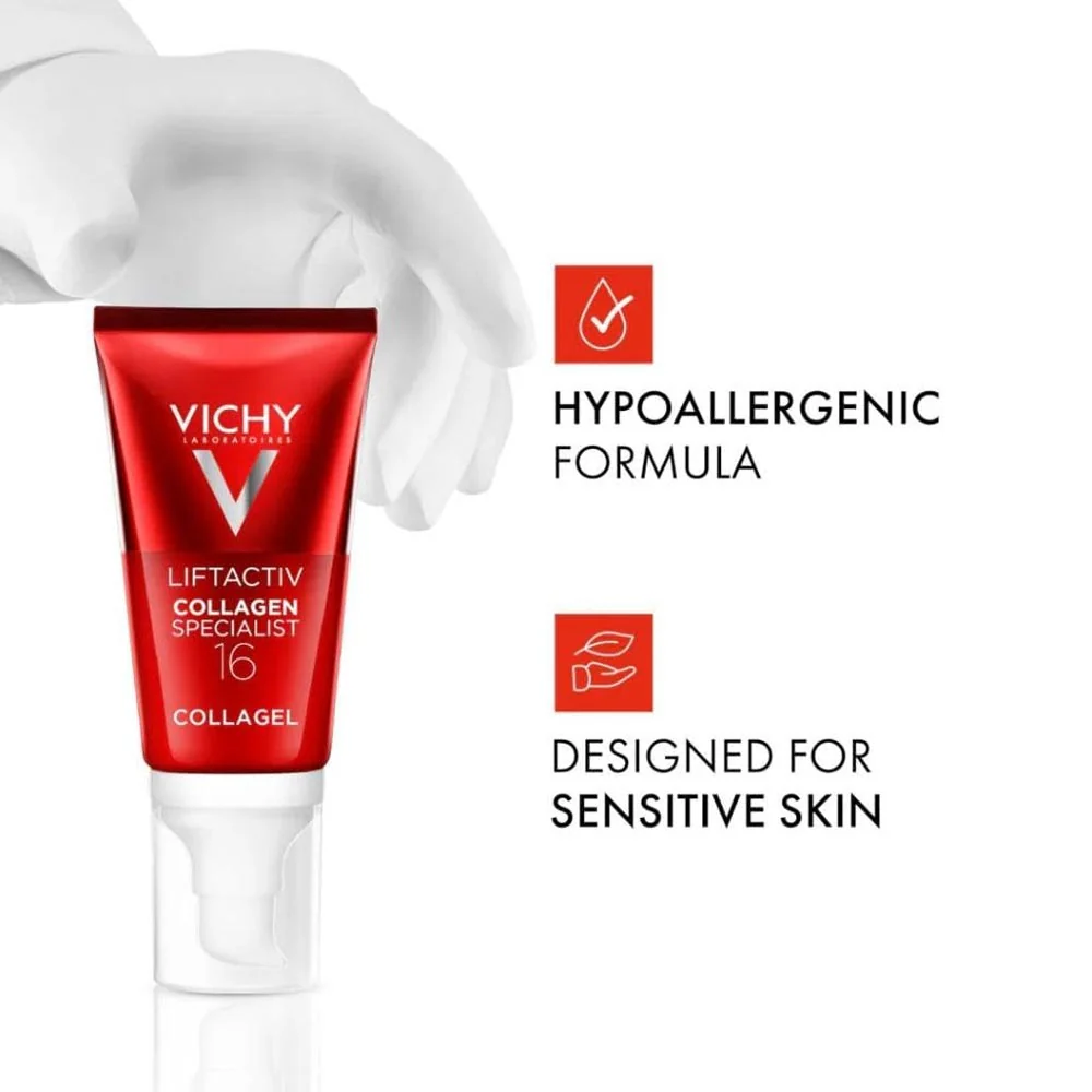 Vichy Liftactiv Collagen Specialist 16 Glow Boosting Gel 50ml - Image 2