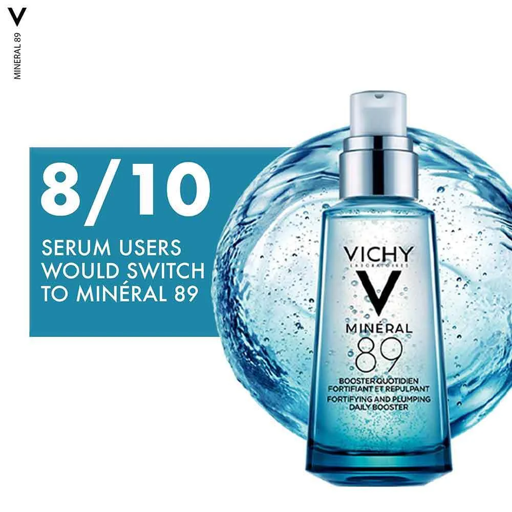 Vichy Mineral 89 Hyaluronic Acid Hydration Booster Serum 30ml - Image 6