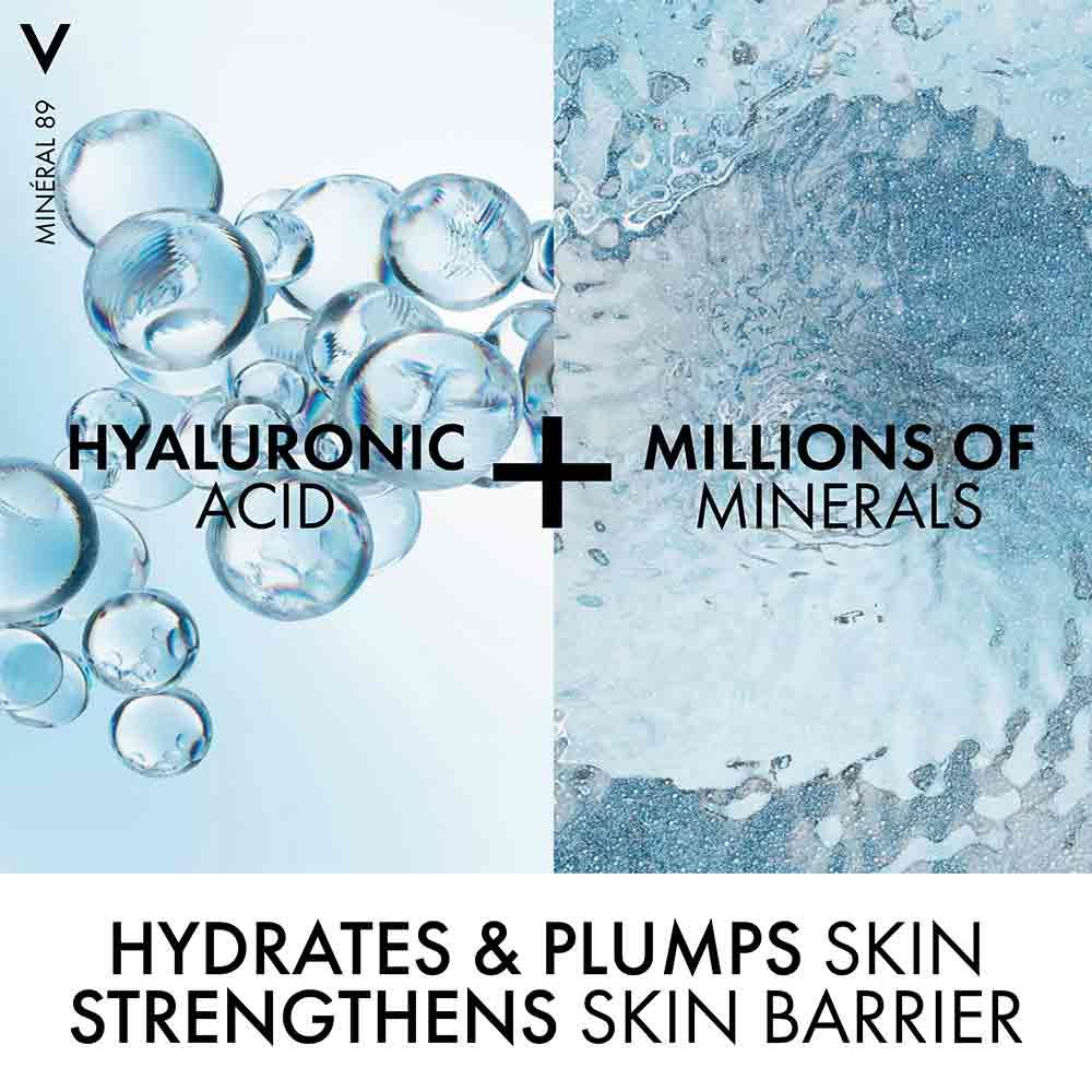 Vichy Mineral 89 Hyaluronic Acid Hydration Booster Serum 50ml - Image 4
