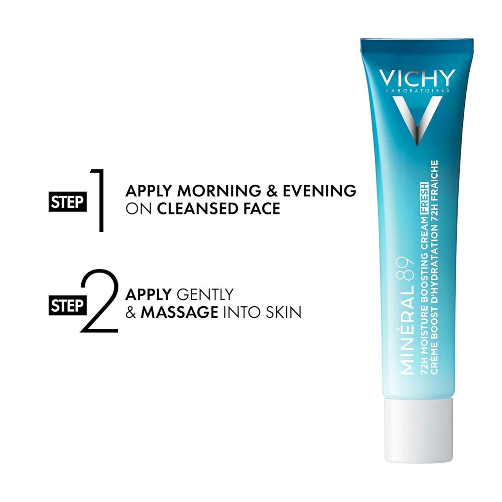Vichy Mineral 89 Moisture Boost 72 Hour Cream 40ml - Image 7