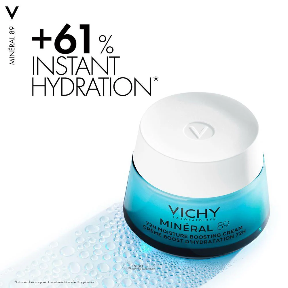 Vichy Mineral 89 Moisture Boosting 72 Hour Cream 50ml - Image 6