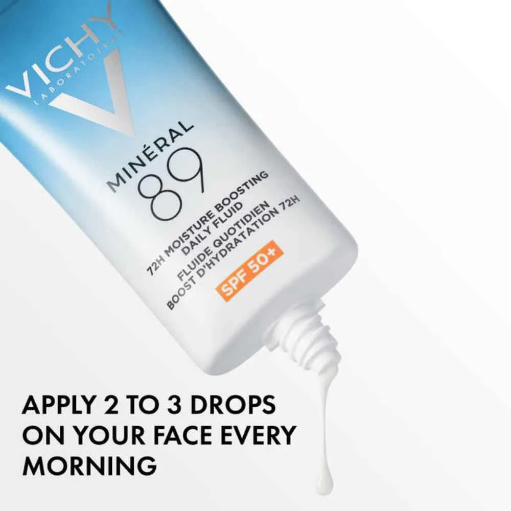 Vichy Mineral 89 Moisture Boosting Daily Fluid SPF50+ - Image 5