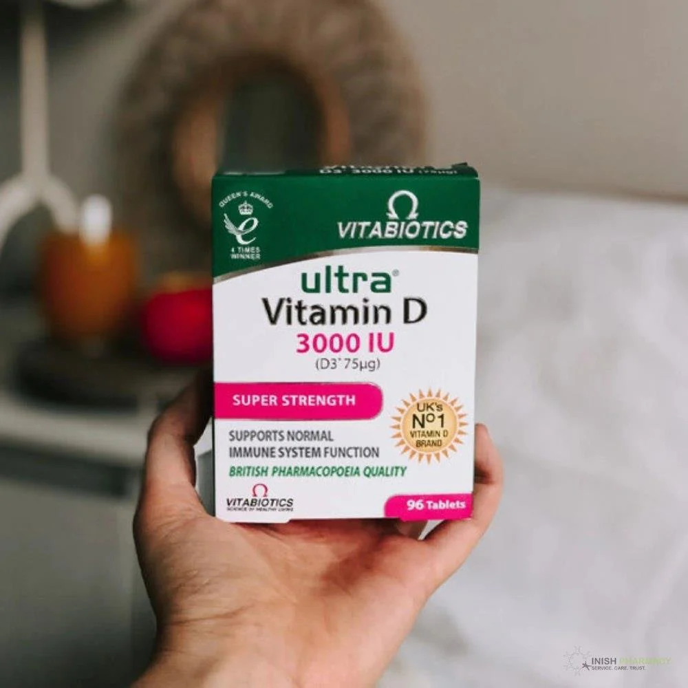 Vitabiotics Ultra Vitamin D3 3000iu Super Strength 96 Pack - Image 2