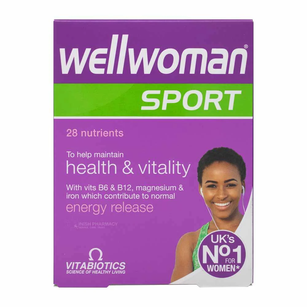 Vitabiotics Wellwoman Sport And Fitness 30 Pack