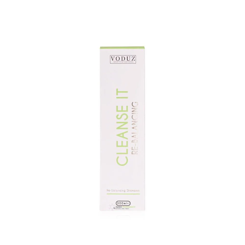 Voduz Cleanse It Re-Balancing Shampoo 300ml - Image 2