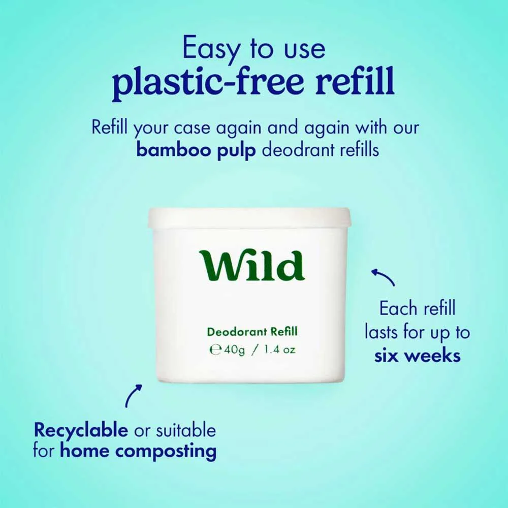 Wild Natural Deodorant Starter Pack Ombre Case Lemon Basil & Blood Orange Deodorant - Image 3