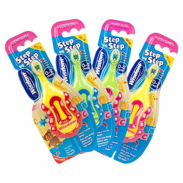 Wisdom Step By Step Toothbrush 0-2yrs - Image 2