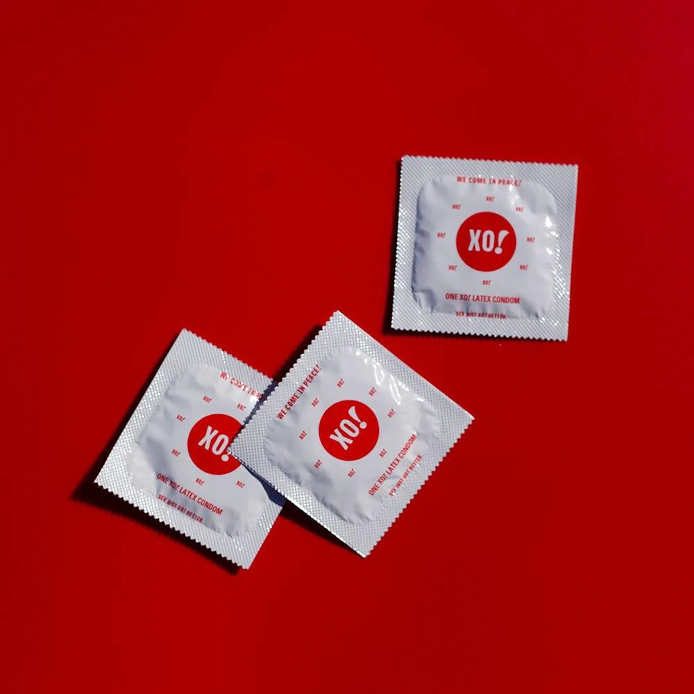 XO! Condoms High Sensation Ribbed & Dotted Condoms - Image 3