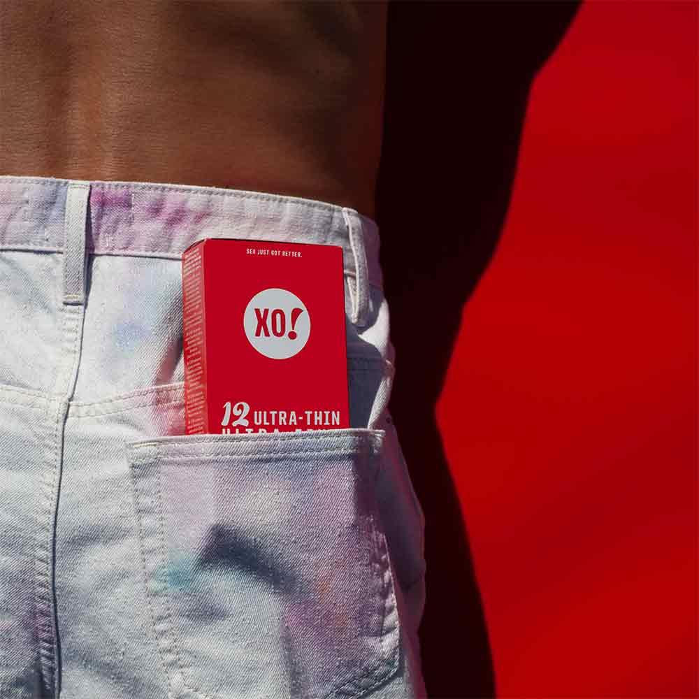 XO! Condoms Ultra Thin Lubricated Condoms - Image 2