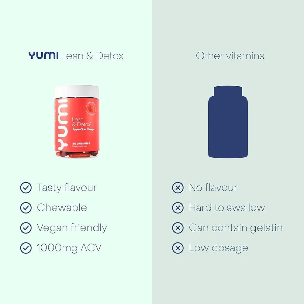 Yumi Lean & Detox 60 Gummies - Image 3