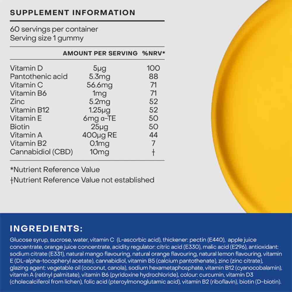 Yumi Mindfulness Gummies 60 Pack - Image 5