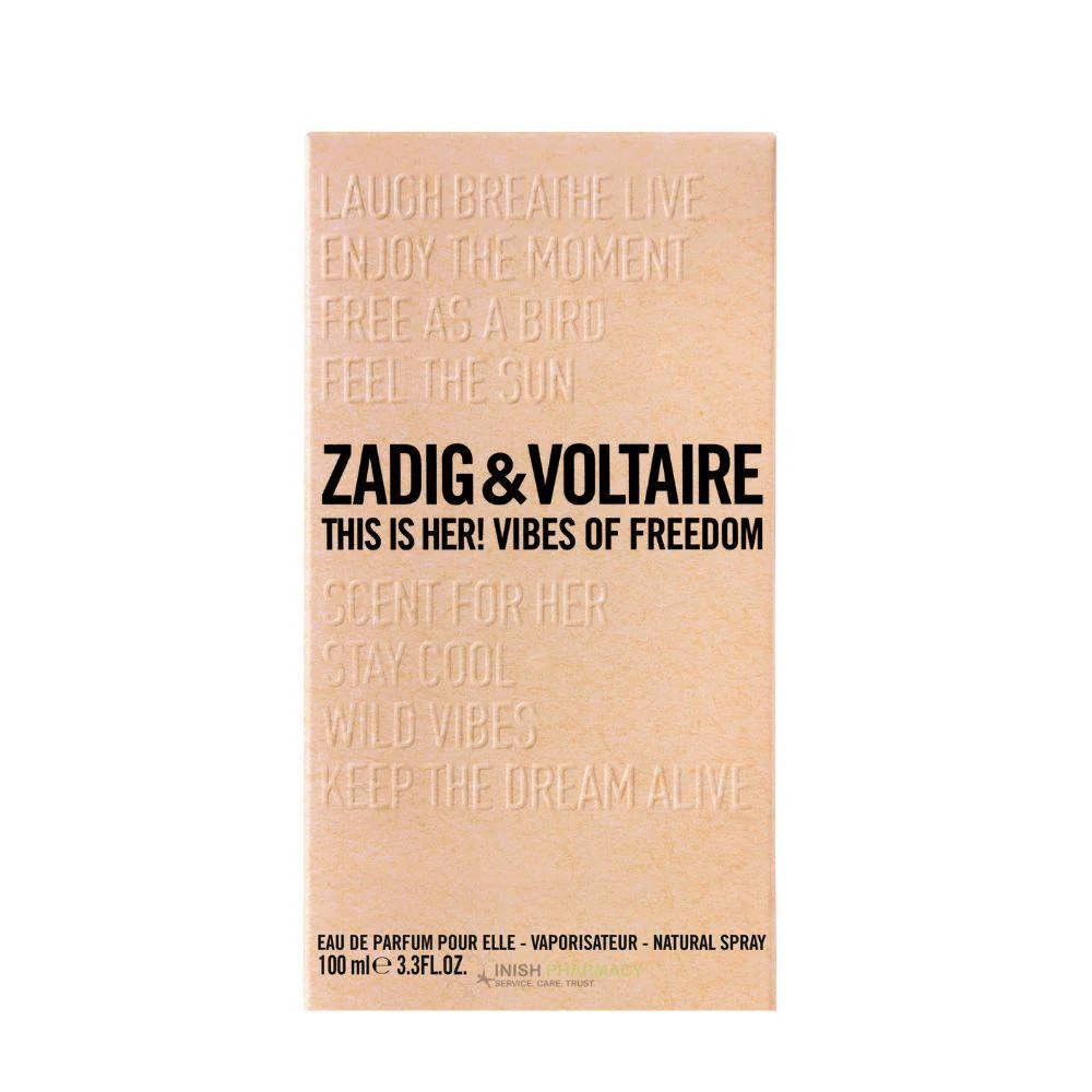 Zadig & Voltaire This Is Her! Vibes Of Freedom EDP-100ml - Image 2