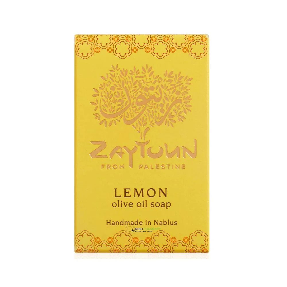 Zaytoun Lemon Olive Soap 100g
