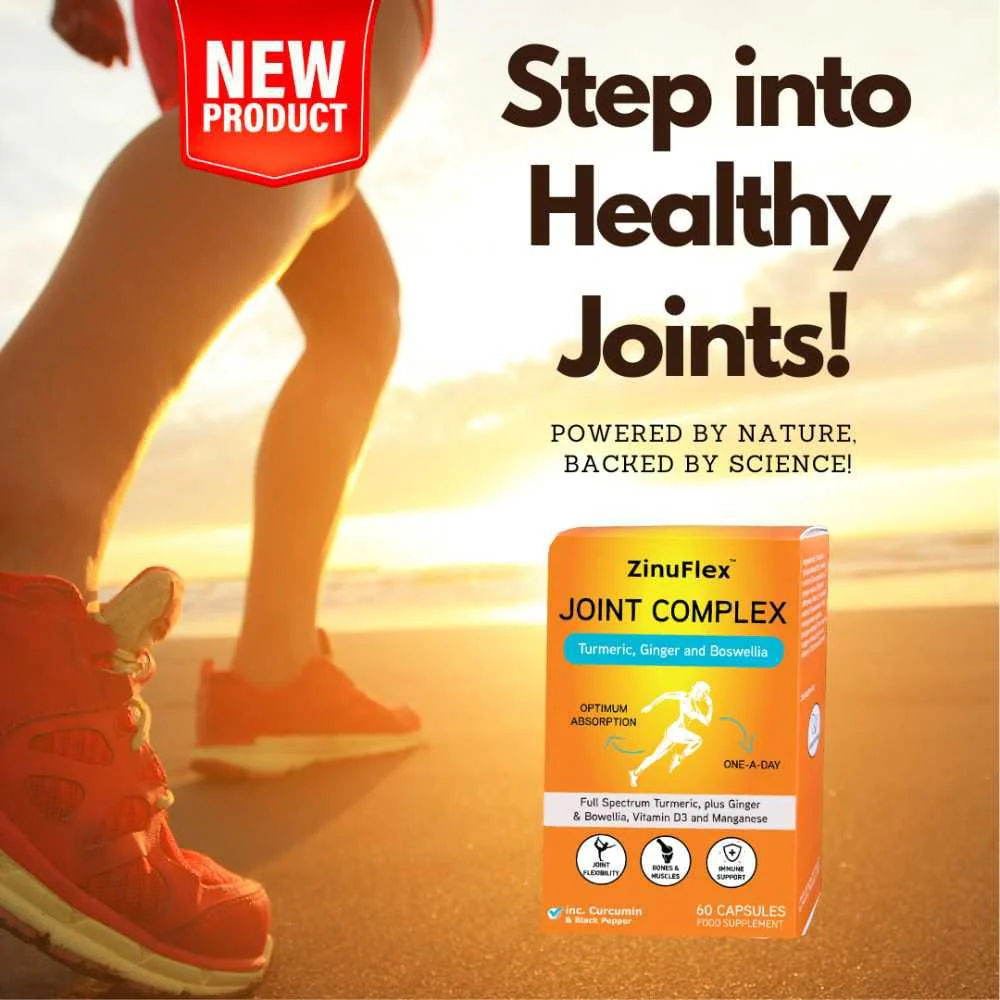 ZinUFlex Joint Support 60 Tablets - Image 3