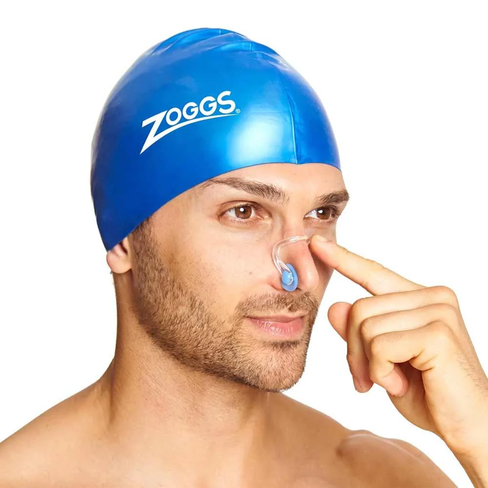 Zoggs Nose Clip - Blue/Clear - Image 2